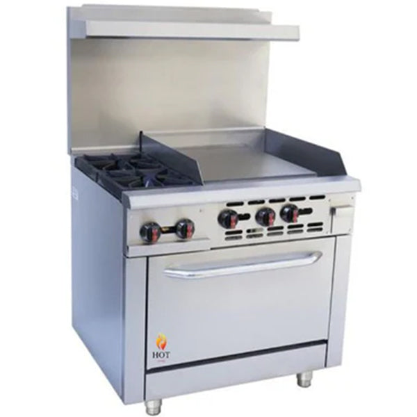 HOTZONE - GRIDDLE THERMOSTAT W/THICK PLATE 24"