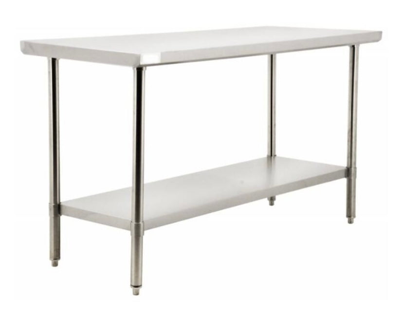 30” x 48” Stainless Steel Prep Table | SFE Heavy-Duty Series