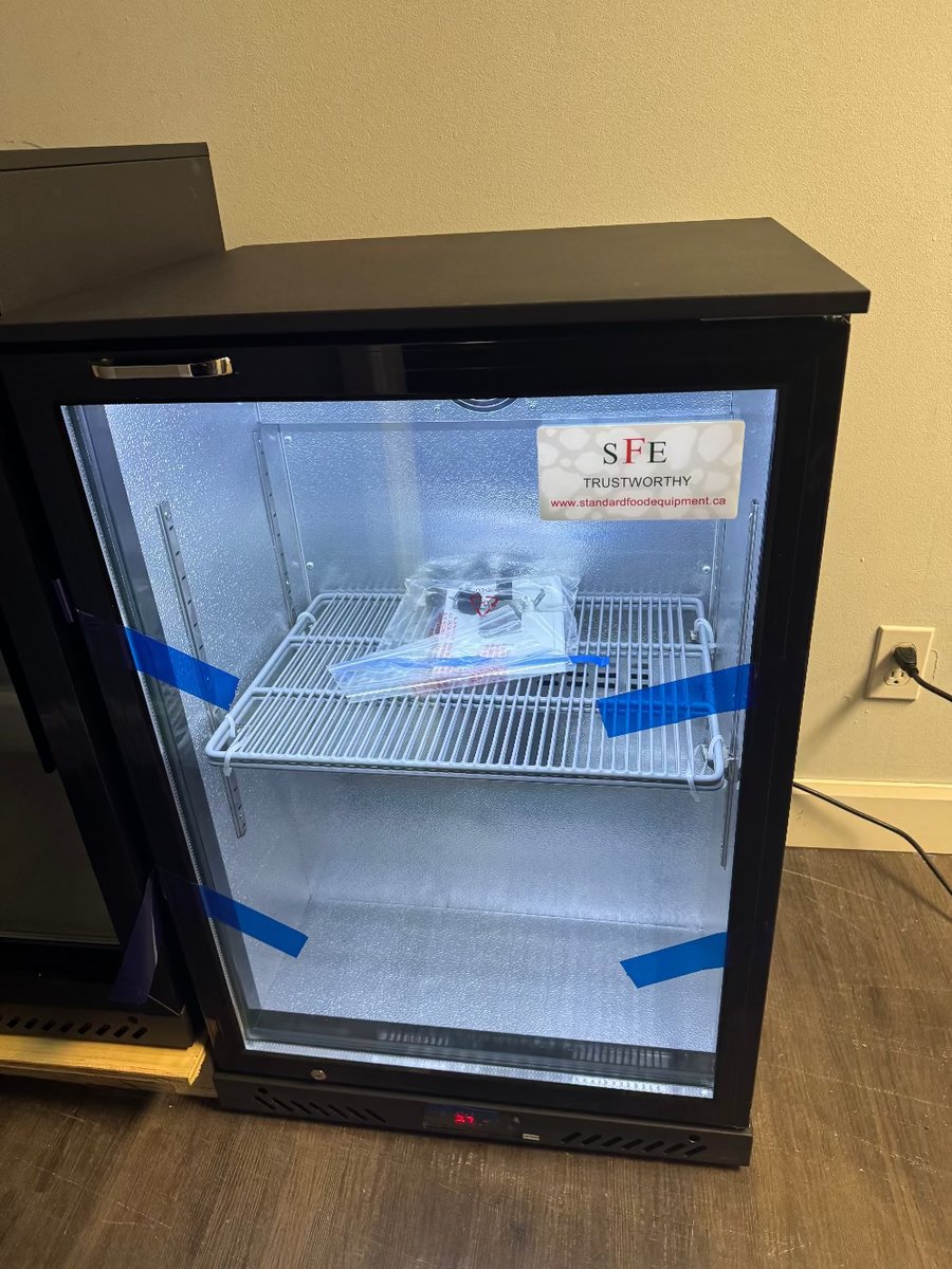SFE Single Door Commercial Bar Cooler | Glass Display Fridge